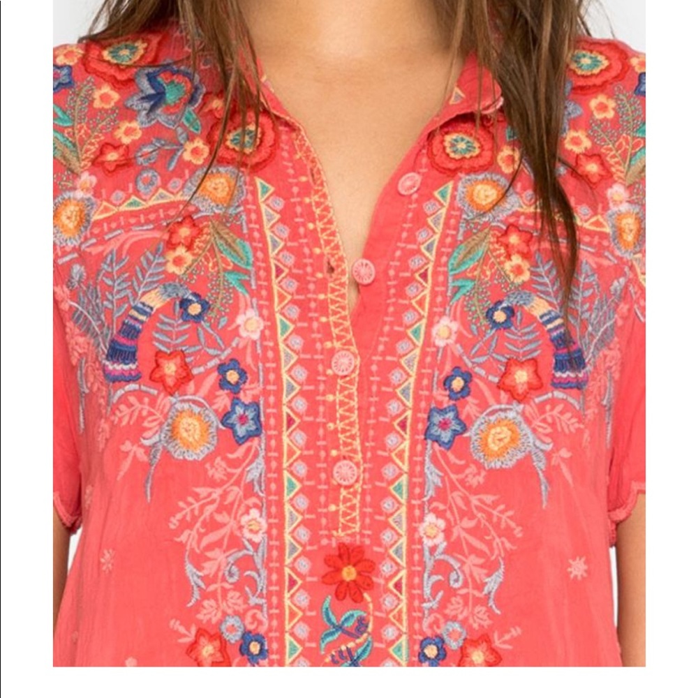 Johnny Was Mikones Tunic Size Small NWT - Picture 2 of 12